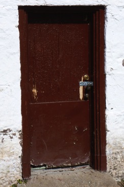 Deteriorating door